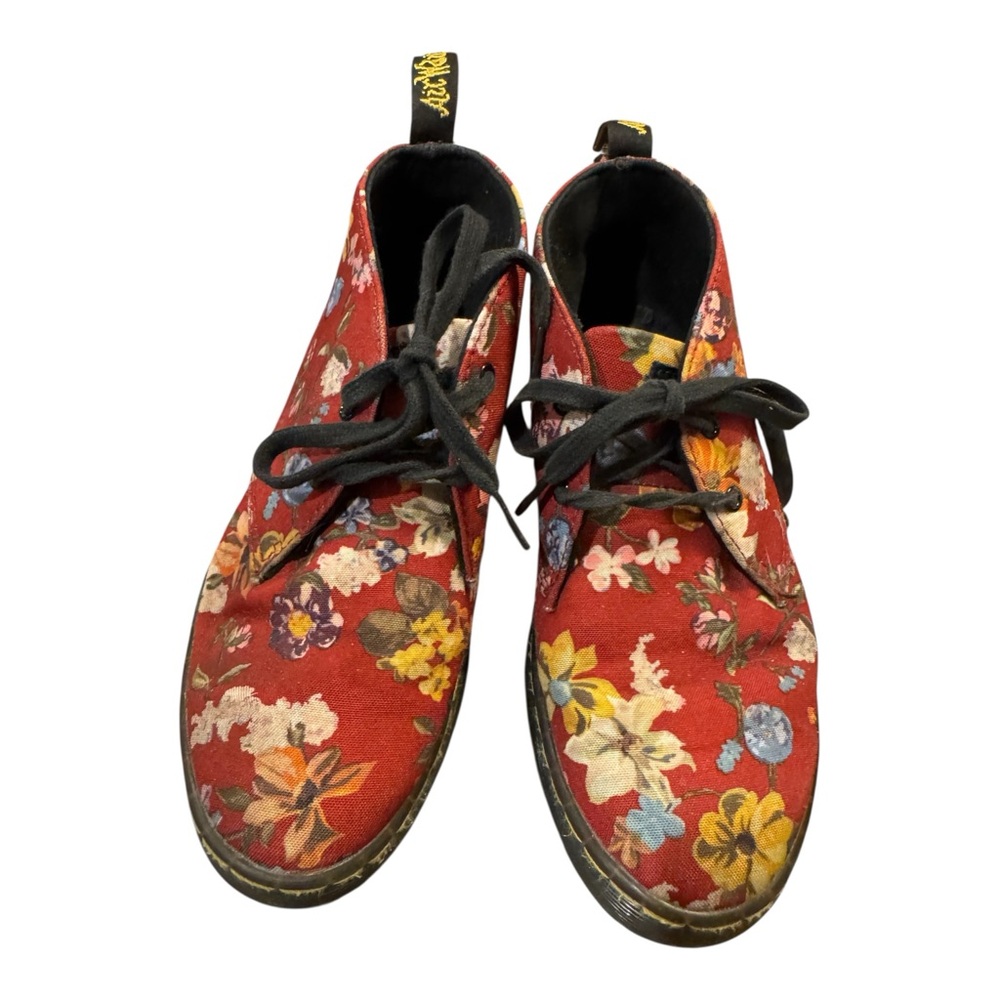 Dr. Martens Ankle Boots Daytona Floral Fabric women’s size 5 EU 36